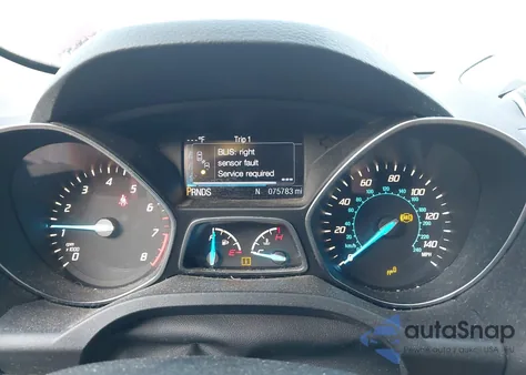 2014 Ford Escape Titanium z USA, uszkodzony, nr VIN 1FMCU0J94EUE46324